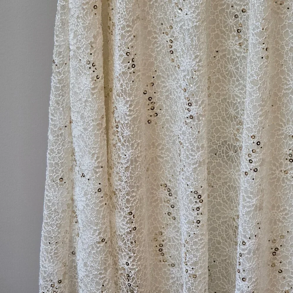 J. Taylor Sequin Lace Dress, Size: 14